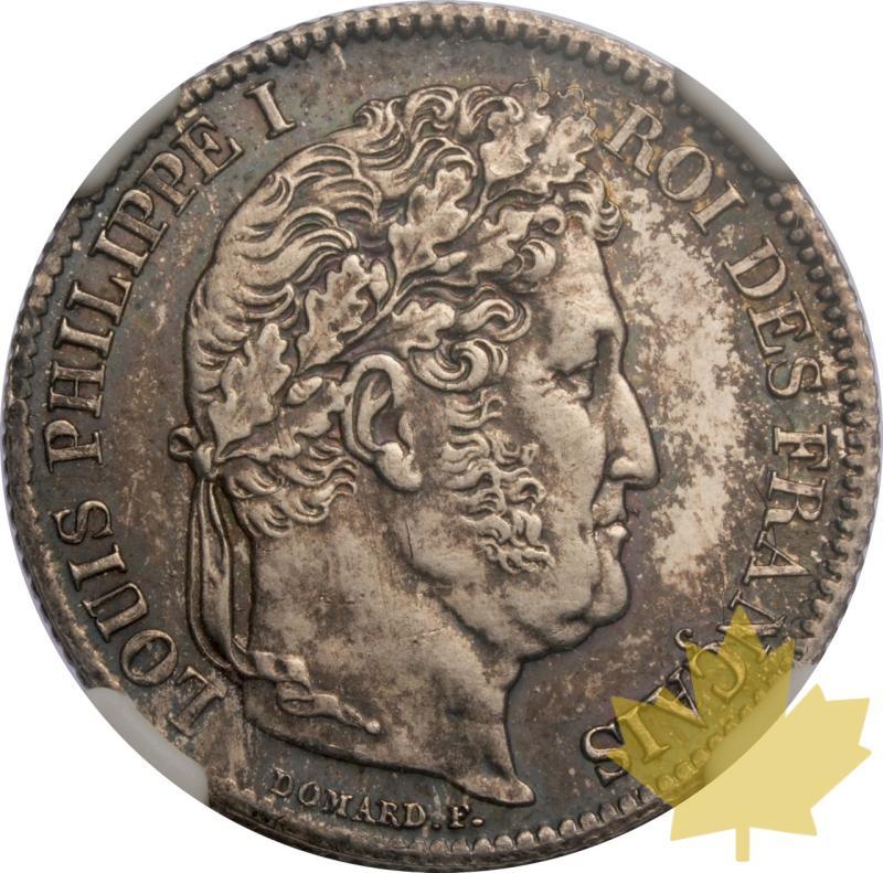 FRANCE-1840 A-1 FRANC-LOUIS PHILIPPE-NGC MS62 - 20250604085703_FRANCE-1840A-1FRANC-a.jpeg