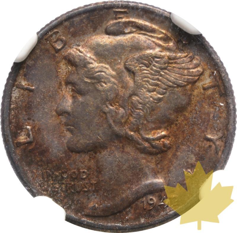 STATI UNITI-1942 sur 1941-10 CENT-NGC AU DETAILS-MOLTO Raro - 20250604091518_STATIUNITI-1942-10CENT.jpeg