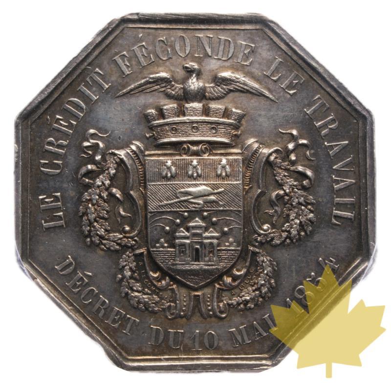 FRANCE-1854-TOKKEN-PCGS AU58 - 20250604091956_FRANCE-1854-GETTONE-a.jpeg
