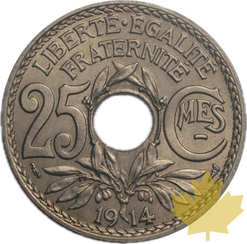 FRANCE-1914-25 CENTIMES-PCGS MS67 - 20250604095518_FRANCE-1914-25CENTIMES-r.jpeg