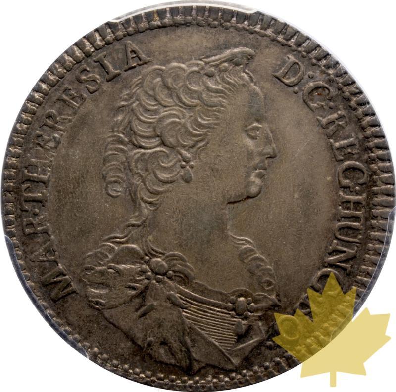 AUSTRIA-1745-1/4 THALER-MARIA THERESA-PCGS AU55 - 20250605110135_AUSTRIA-1745-14THALER-a.jpeg