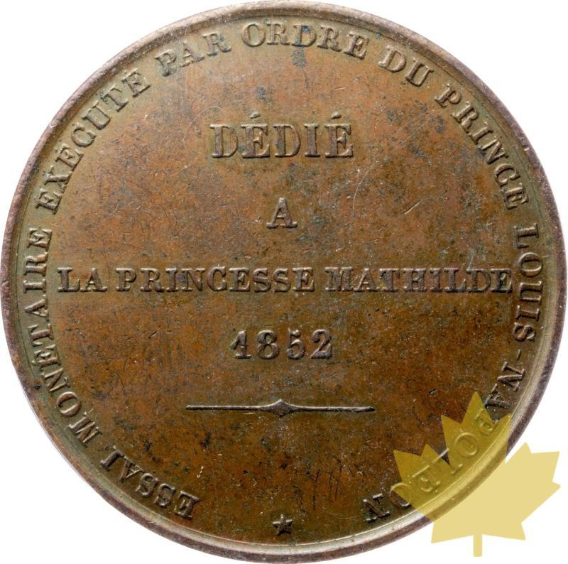 FRANCE-1852-5 FRANCS ESSAI PROVA-PCGS SP62BN-Molto raro - 20250605111540_FRANCE-1852-5FRANCSESSAI-r.jpeg