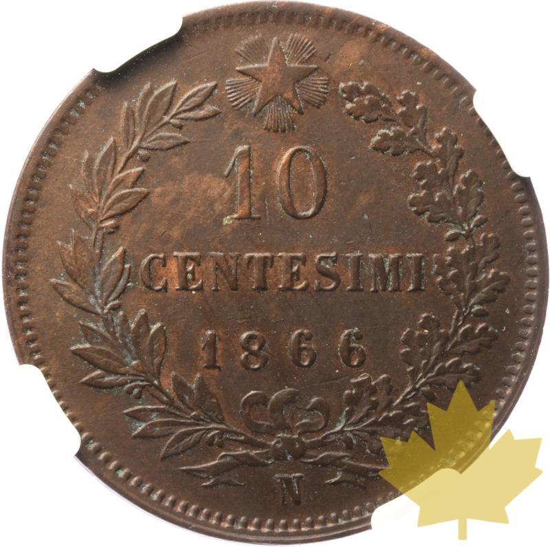 ITALIA-1866N-10 Centesimi-Vittorio Emanuele II-NGC MS64BN - 20250605135209_ITALIA-1866N-10Cent-Vitt-r.jpeg