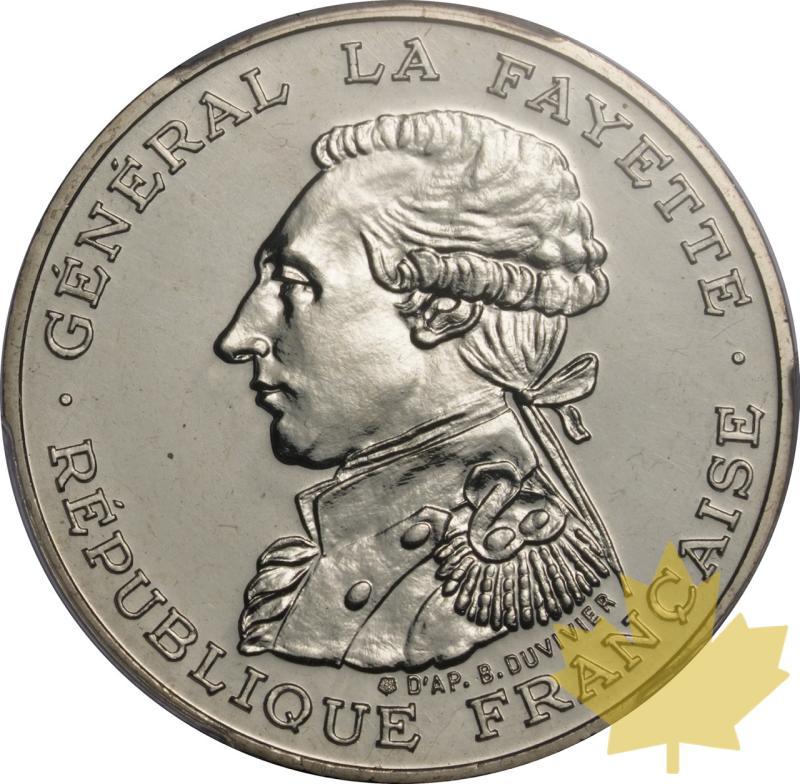 FRANCE-1987-100 FRANCS PIEFORT-LA FAYETTE-PCGS SP67 - 20250605142729_FRANCE-1987-100FRA-a.jpeg