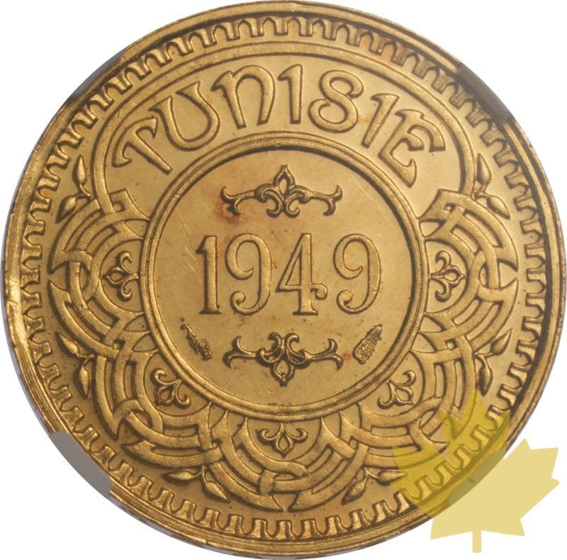 TUNISIA-Protettorato francese-1949-100 Francs-NGC MS64 - 20250605143958_TUNISIA-Protettfrancese-r.jpeg