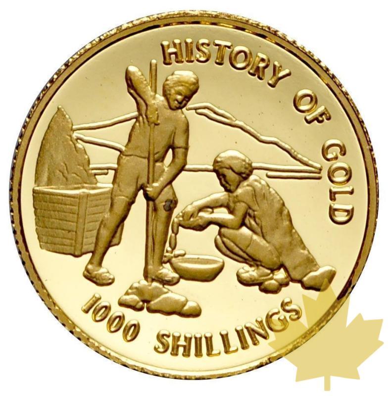 TANZANIA-1998-1000 SHILLINGS-HISTORY OF GOLD-PROOF - 23-10-2013-90.JPG