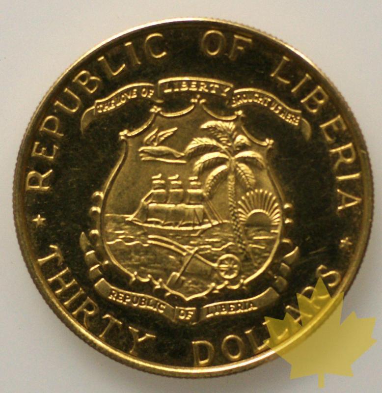 LIBERIA-1965-30 DOLLARS-PROOF - 24-gennaio-2013-072.jpg