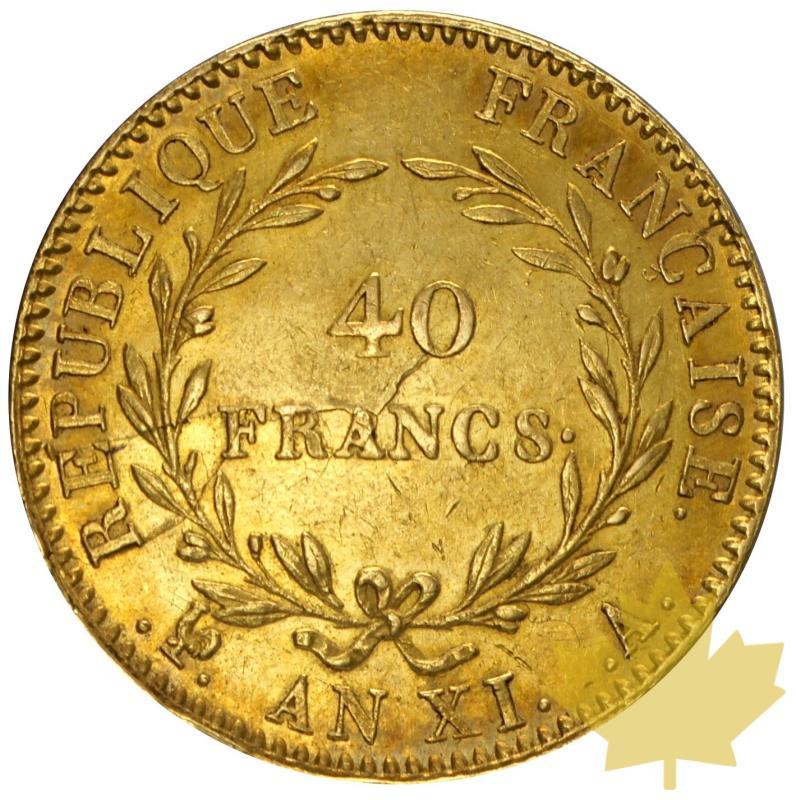 FRANCE-1802-AN XIA-40 FRANCS-SUP - 27-11-2013-4.JPG