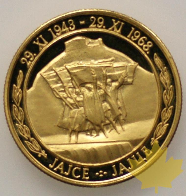 YOUGOSLAVIE-1968-100 DINARA-PROOF - 3-01-2013-02.JPG