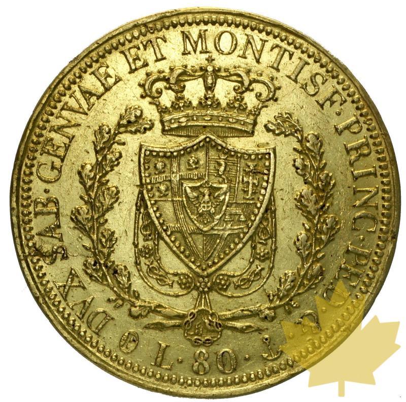 ITALIE-1825G-80 LIRE- CARLO FELICE-prTTB - 30-luglio-2013--032.jpg
