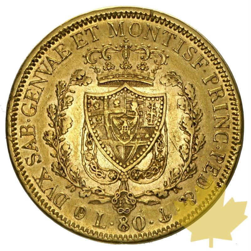 ITALIE-1830G-80 LIRE- CARLO FELICE-TTB - 30-luglio-2013--092.jpg