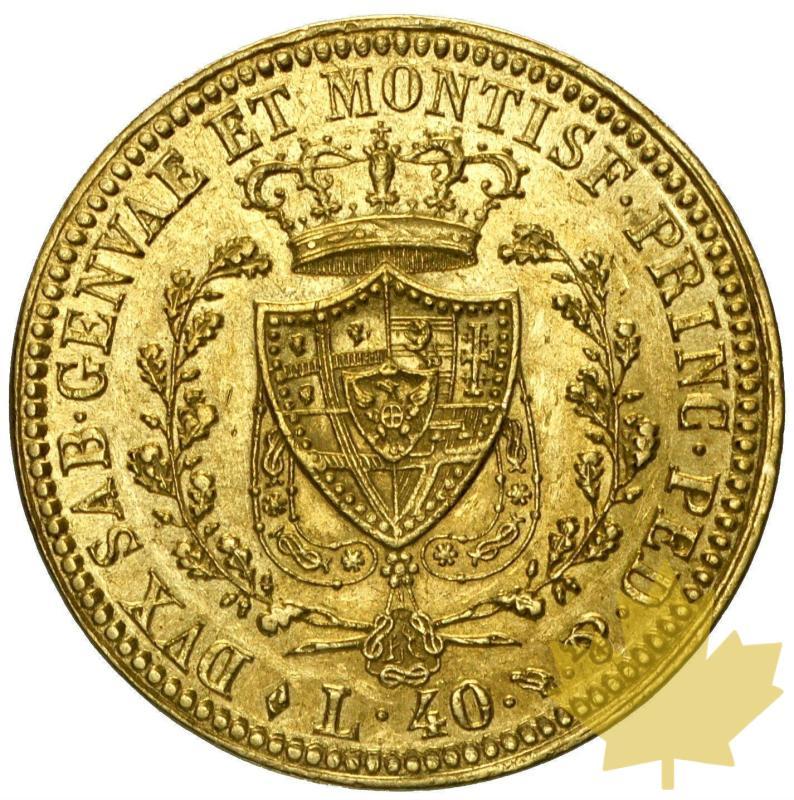 ITALIE-1825T-40 LIRE- CARLO FELICE-SUP-FDC - 30-luglio-2013--104.jpg
