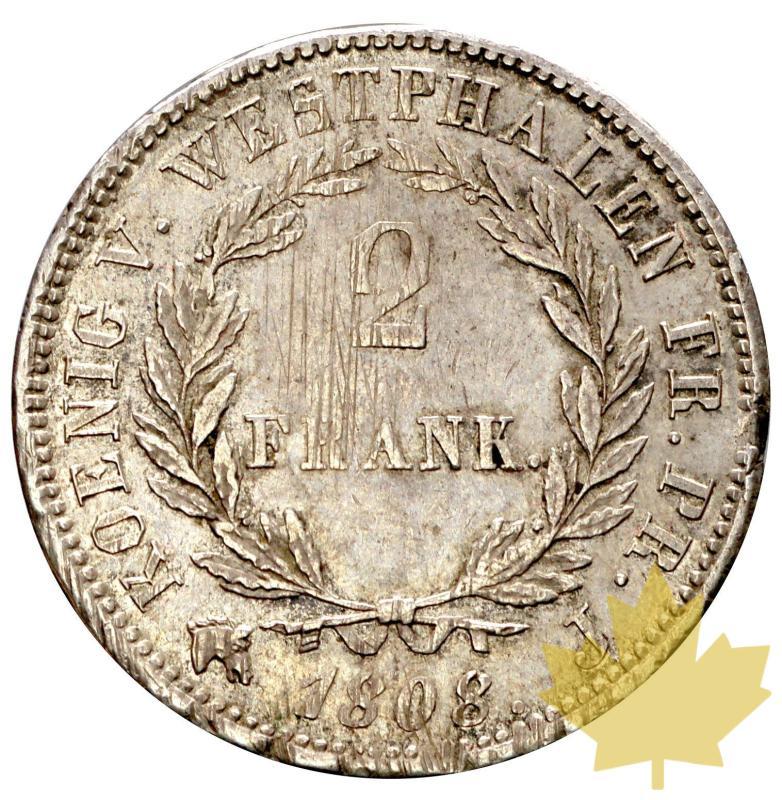ALLEMAGNE-1808J-2 FRANCS-WESTPHALIE-JEROME NAPOLEON-TTB-SUP - 4-febbario-2014-28.jpg