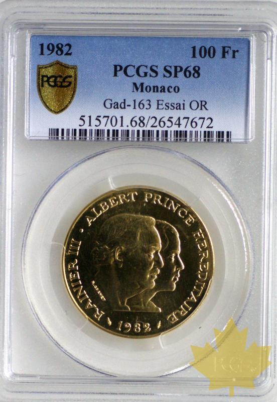 MONACO-1982-100 FRANCS ESSAI OR- PCGS SP68 - 4FEVRIER-2013-05.jpg