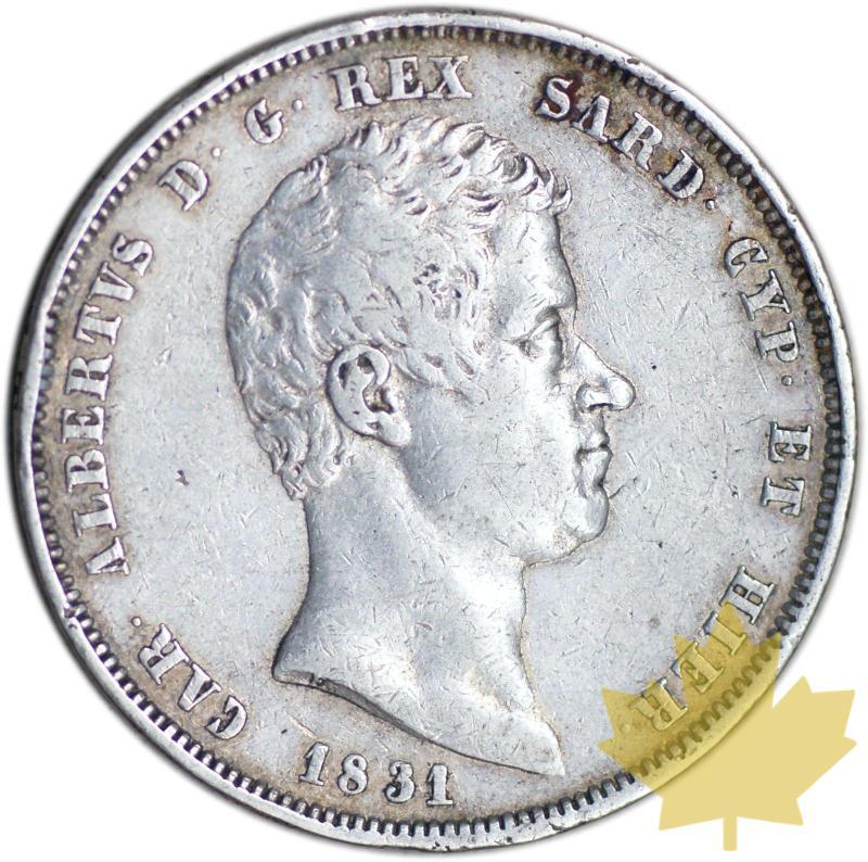 ITALIE-1831G-5 Lire-Carlo Alberto-GENOVA-TTB - 5L1831GE_TTB_650A.jpg