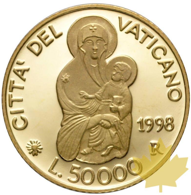 VATICAN- 1998- 50.000 LIRE ORO - 6-GIUGNO-2013-15.jpg