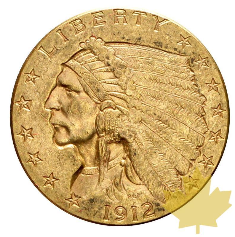 USA-1912-2 1/2 DOLLARS-INDIAN HEAD-SUP-FDC - 7-gennaio-2014-13.jpg