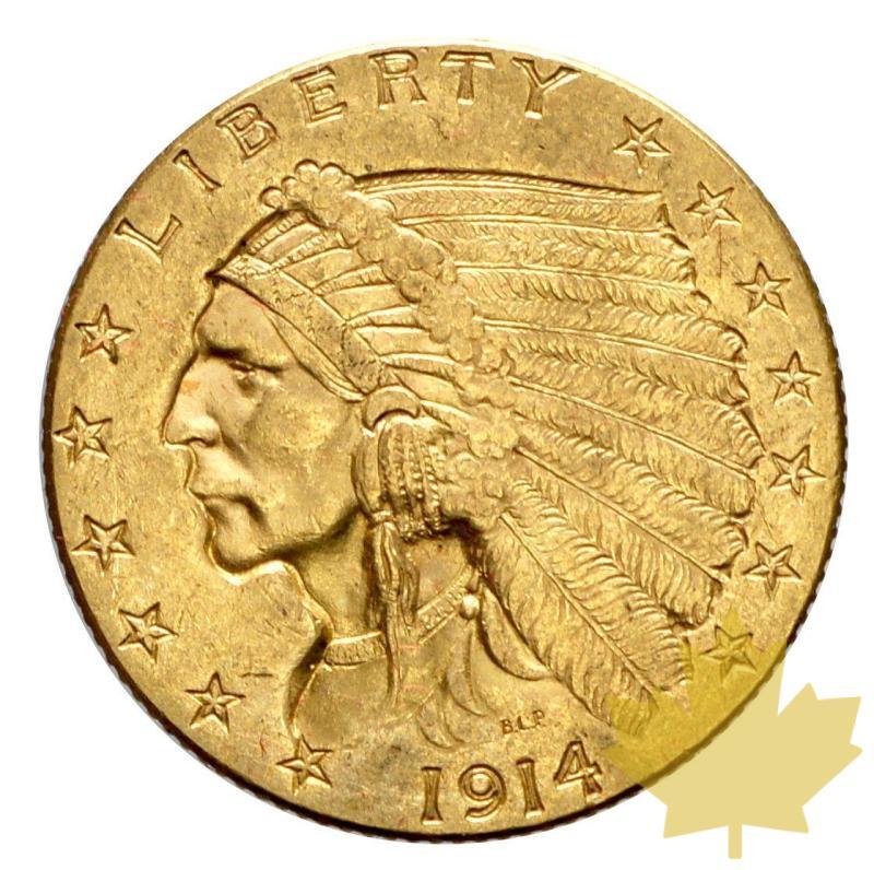 USA-1914-2 1/2 DOLLARS-INDIAN HEAD-SUP-FDC - 7-gennaio-2014-17.jpg