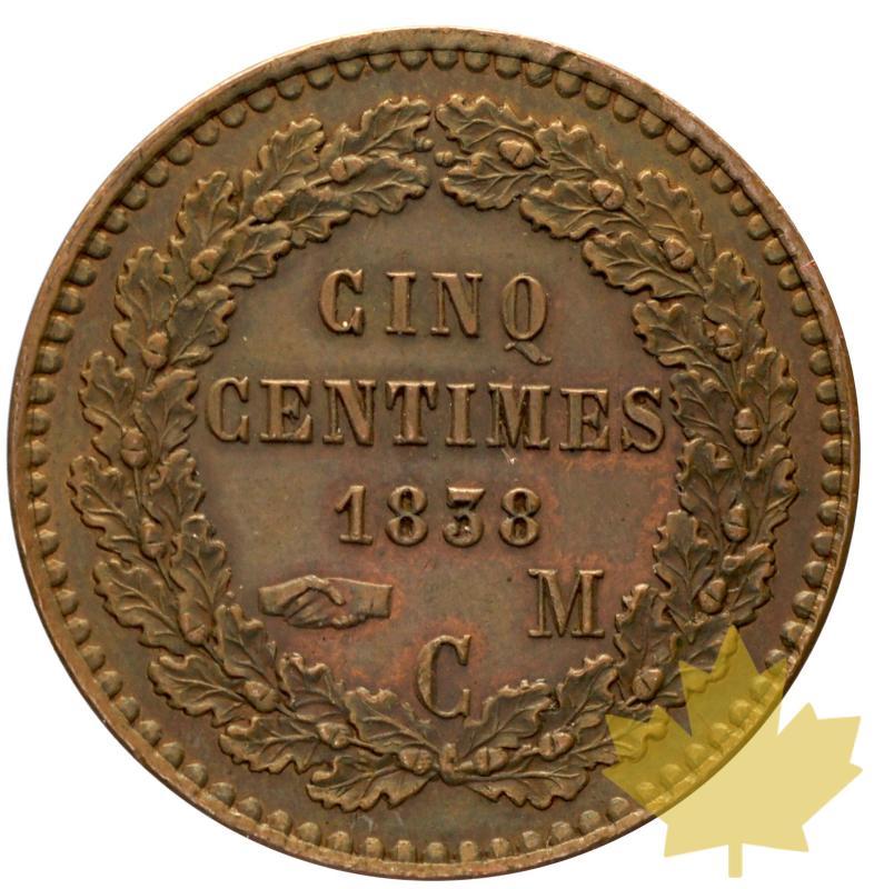 MONACO-1838-5 CENTIMES-HONORE V-SUP+-EPREUVE - 8-11-2013-51.JPG
