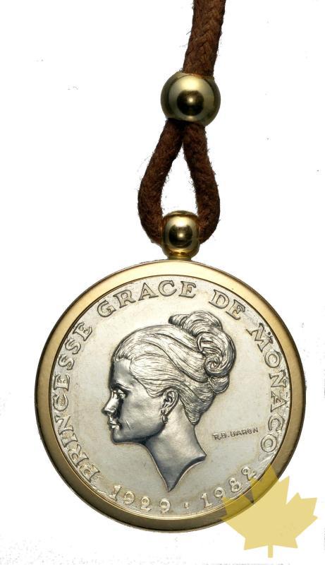 MONACO-1982-COLLIER 10 FRANCS GRACE  - COLLIER-GRACE-2.JPG