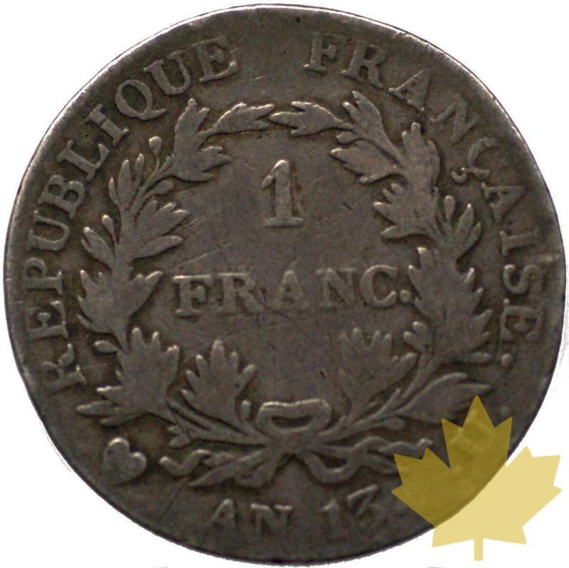FRANCE-1804-AN 13U-1 FRANC-TB - DSC07735.JPG