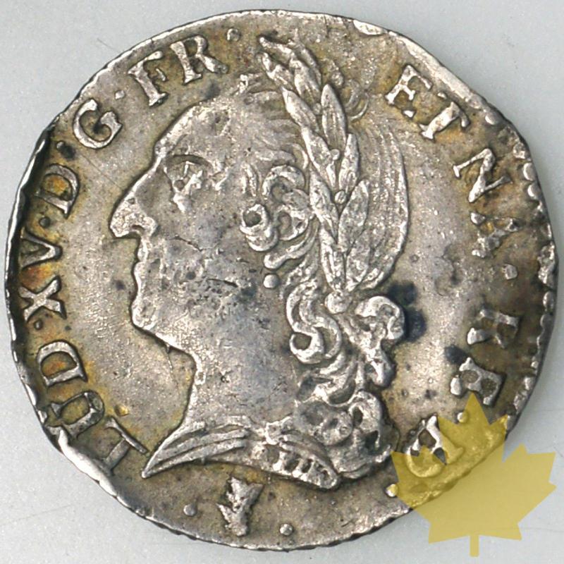 FRANCE-1773-1/10 Ecu de Béarn-Louis XV - L15-1-10ECU1773G293ATB-140A.jpg
