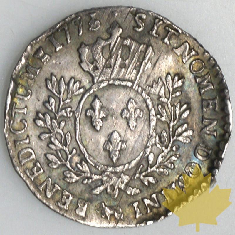 FRANCE-1773-1/10 Ecu de Béarn-Louis XV - L15-1-10ECU1773G293ATB-140B.jpg