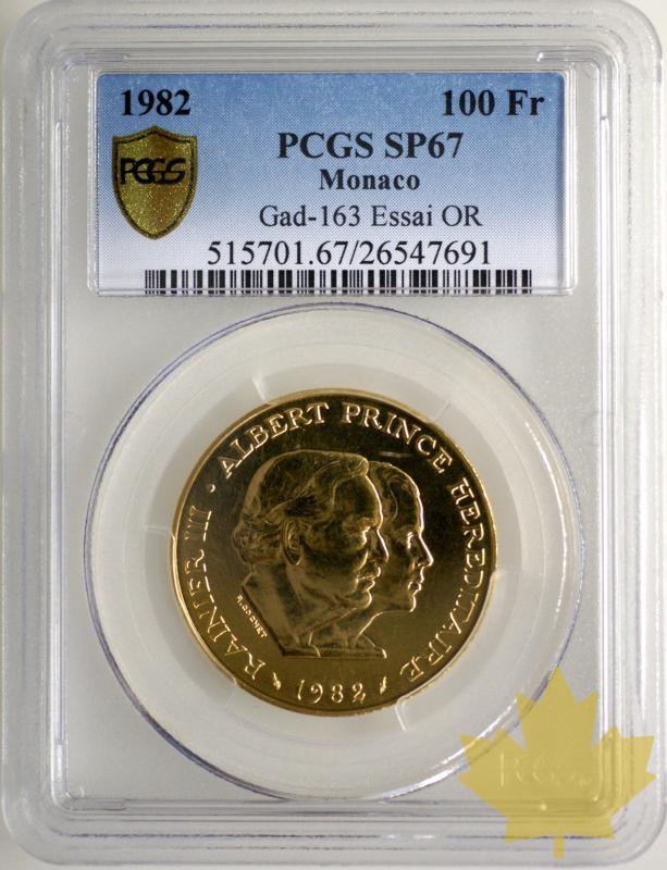MONACO-1982-100 FRANCS ESSAI OR- PCGS SP67 - PCGS-1.JPG
