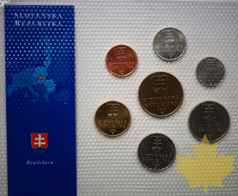 SLOVAQUIE-MIXED YEARS-DERNIERES MONNAIES EN COURONNE SLOVAQUE - SLOVA-2.png