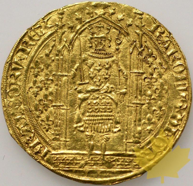 FRANCE-1364-1380-CHARLES VI-FRANC A PIED-TTB-SUP - royales-21-03-2013-019.jpg