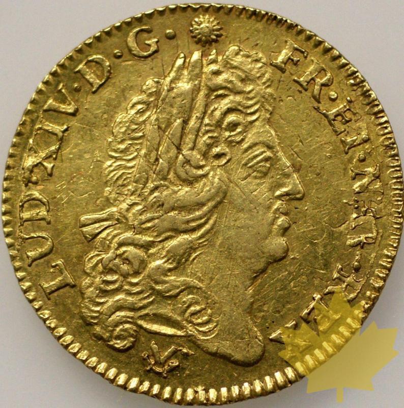 FRANCE-1692P-LOUIS XIV-1643-1715-LOUIS OR A L ECU-SUP - royales-21-03-2013-175.jpg