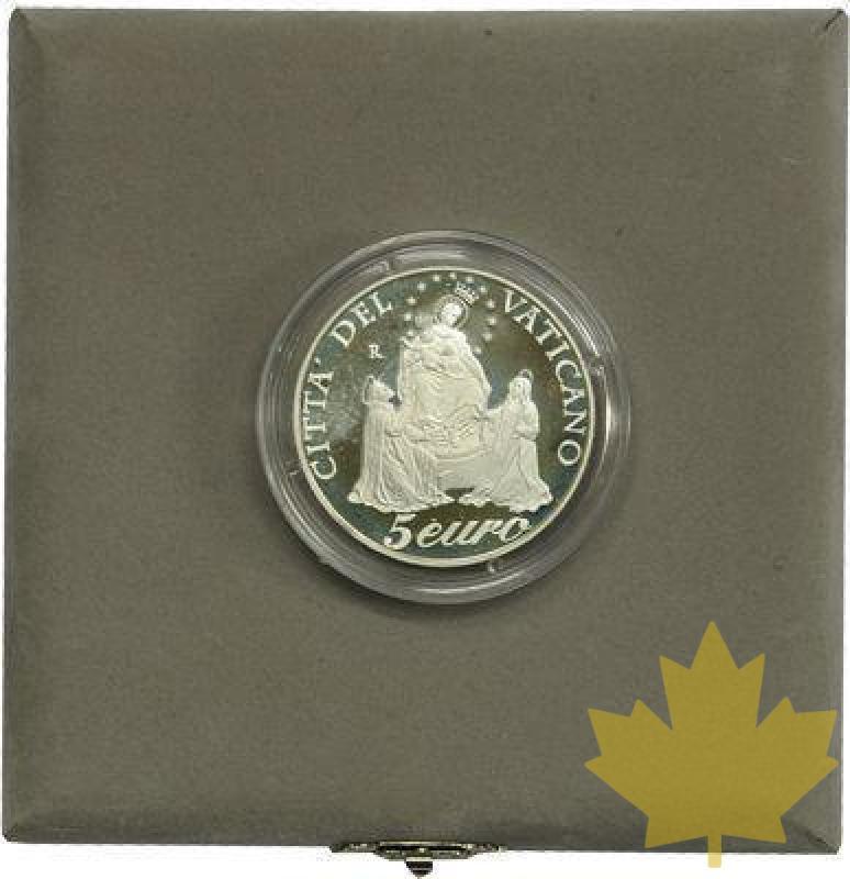 VATICAN - 2003 - 5 Euro - Argent - Giornata Mondiale della Pace - 1254304269(3).jpg