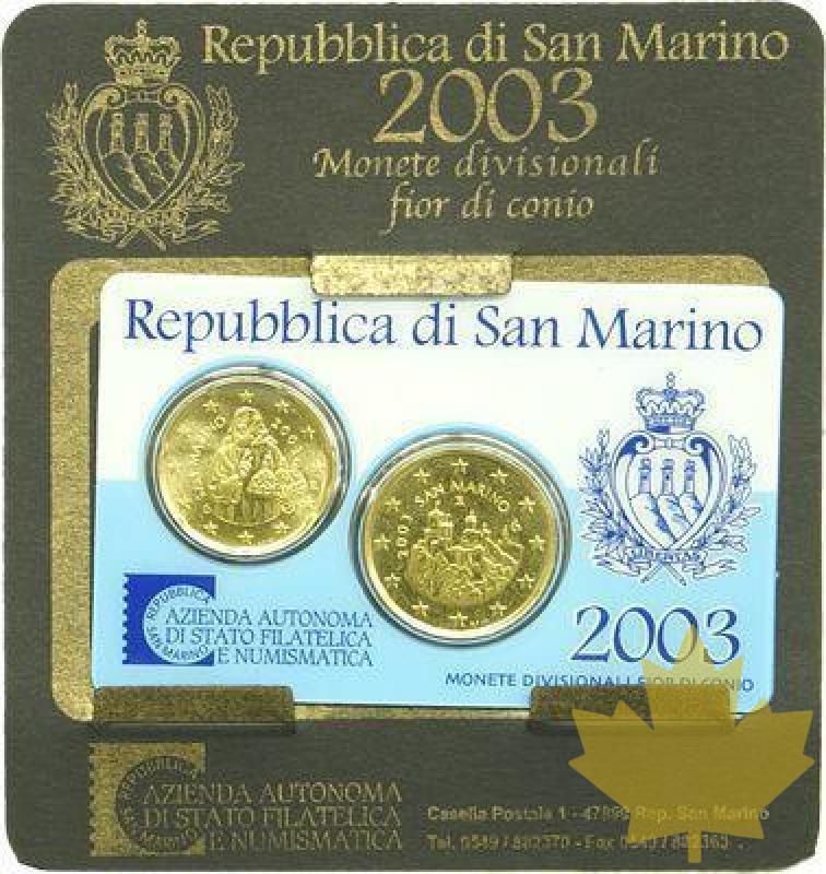 SAINT MARIN  - 2003 - 20 Cent 50 Cent - 1255613335.jpg