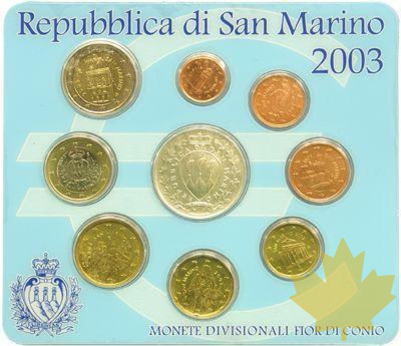 SAINT MARIN - 2003 - Série BU et 5 Euro d'Argent - 1255613384(3).jpg