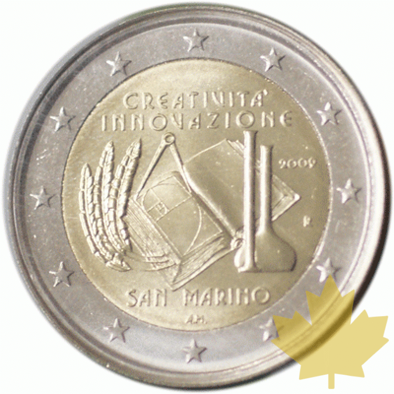 SAINT MARIN - 2009 - 2 Euro Commémorative - 1261477111(2).gif