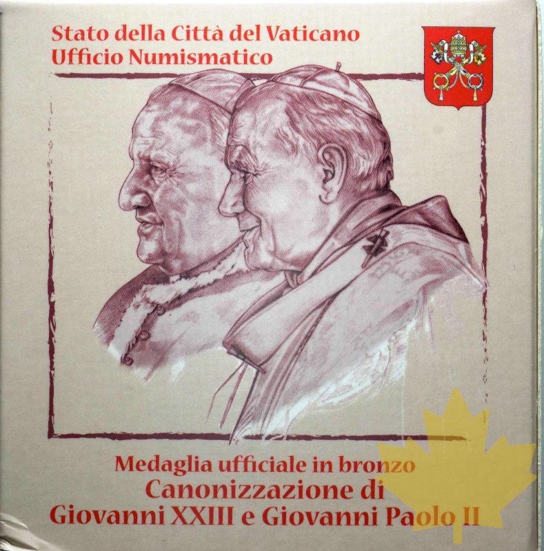 VATICAN-2014-MEDAILLE BRONZE CANONISATION - 20140408164005_8-aprile-2014-03.jpg
