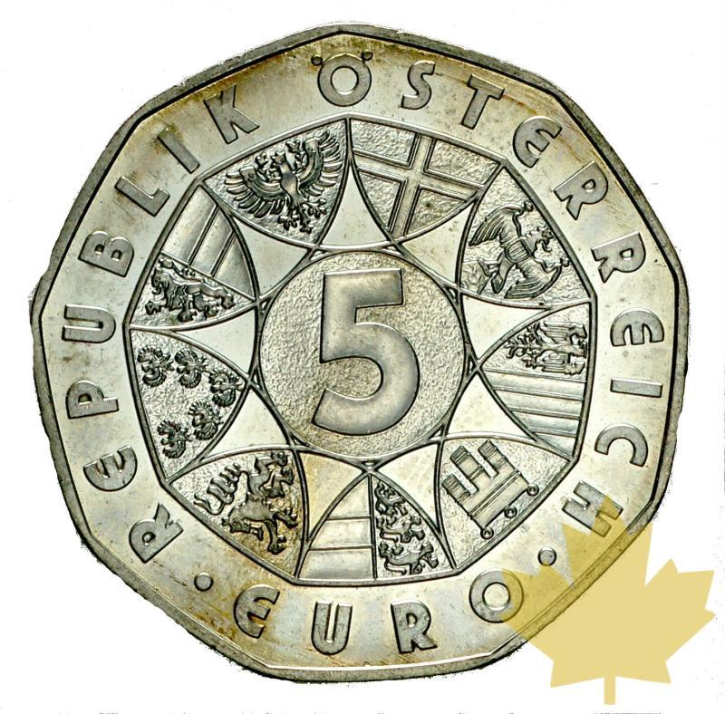 AUTRICHE-2008-5 EURO ARGENT-FDC - 20150721164325_austria-5euro-4.JPG