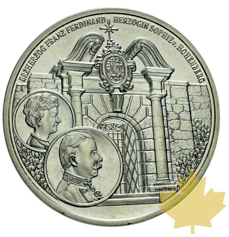 AUTRICHE-2004-10 EURO ARGENT-SCHLOSS ARTSTETTEN -FDC - 20160419131713_10euro-2004-austria-1.JPG