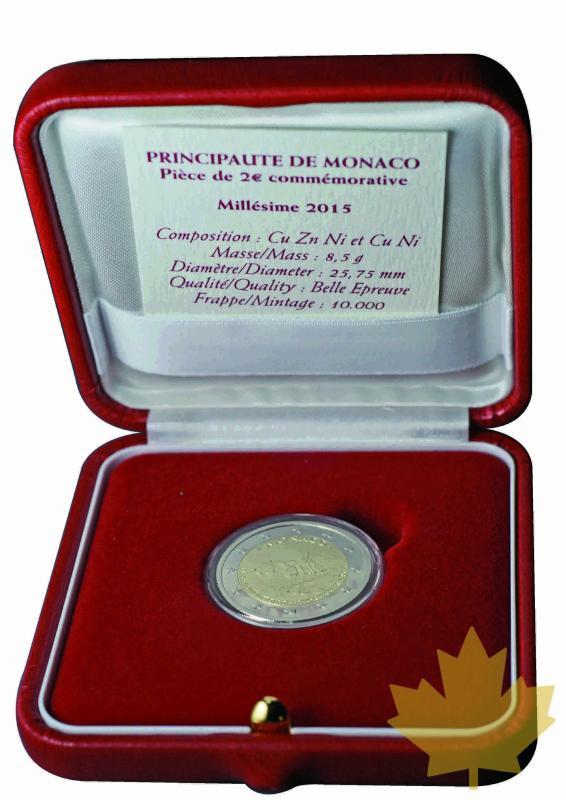 MONACO-2015-2 EURO COMMEMORATIVE-PROOF - 20160614104356_2€Monaco2015boite.jpg