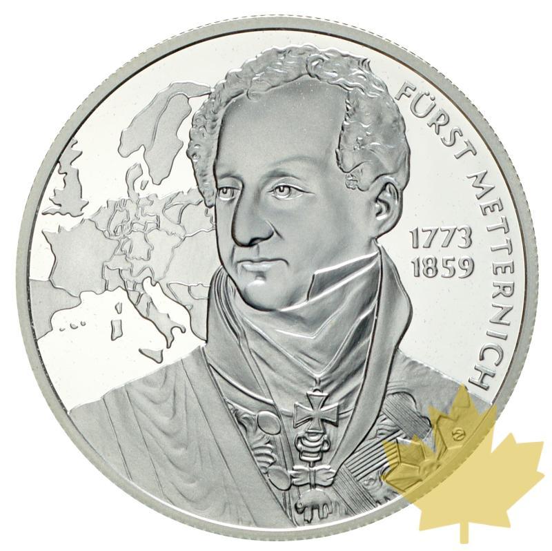 AUTRICHE-2003-20 EURO ARGENT-METTERNICH-PROOF - 20160826162831_autriche-20euro-2003-2.JPG