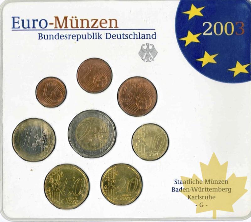 ALLEMAGNE-2003-5 COFFRETS-SÉRIE BU- 5 ZECCHE-A-D-F-G-J - 20160929132551_germany-euro-2003.jpeg