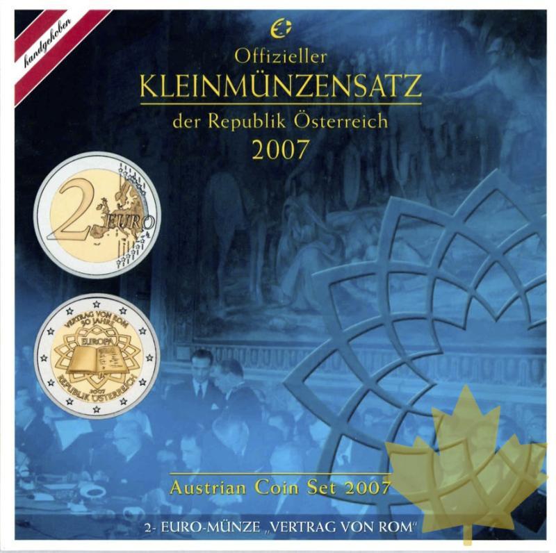 AUTRICHE-2007-SERIE BU-FDC - 20160929153259_austria-2007-euroset.jpeg