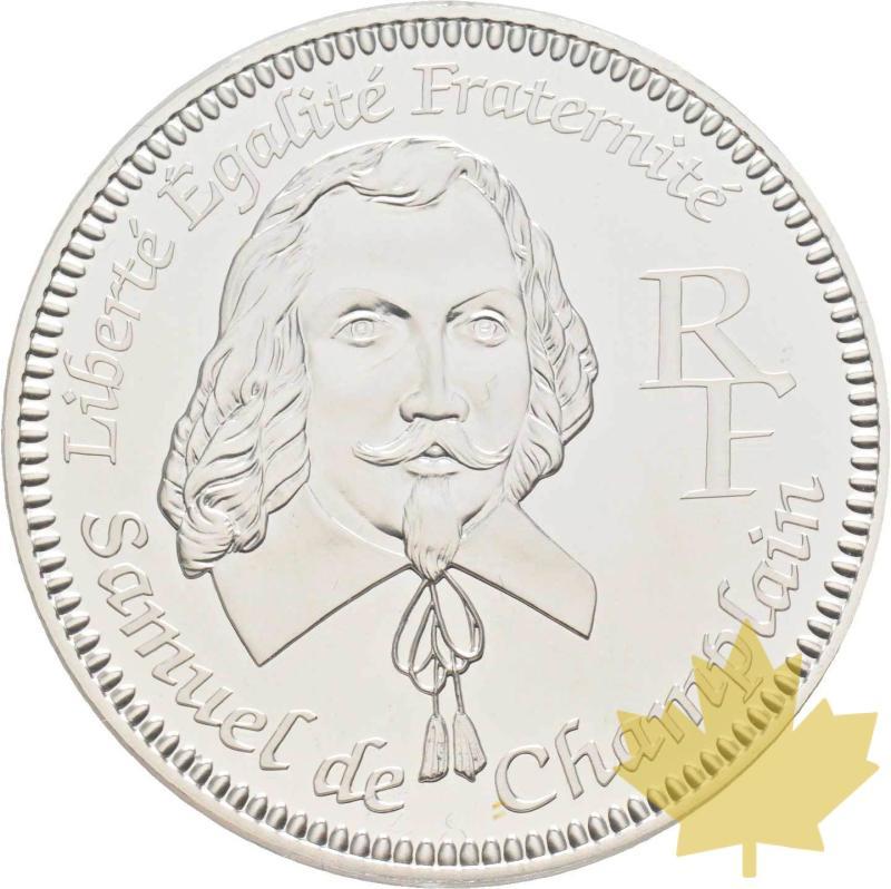 FRANCE-2004-1/4-Euro-SAMUEL-DE-CHAMPLAIN-PROOF-BE - 20170327171411_SamuelChamplain.jpg