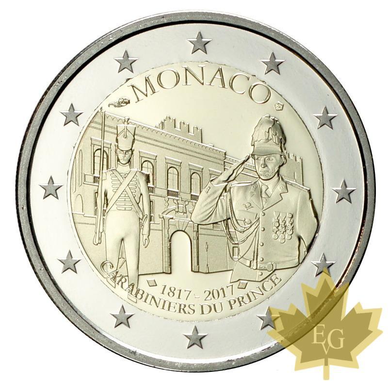 MONACO-2017-2 EURO COMMEMORATIVE-CARABINIERS-PROOF - 20171122110226_monaco-2017-2euro.JPG