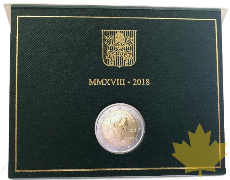 VATICAN-2018-2 EURO-50th anniversary of the death of Padre Pio - 20181120125150_2euro-vatican-2018.jpg