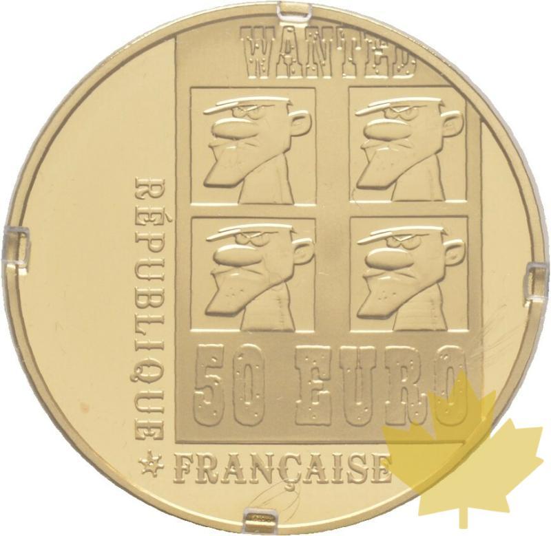 FRANCE-2009-50 EURO OR-LUCKY LUKE-PROOF - 20200218144837_50euro-2009-lucky-luke-2.jpg