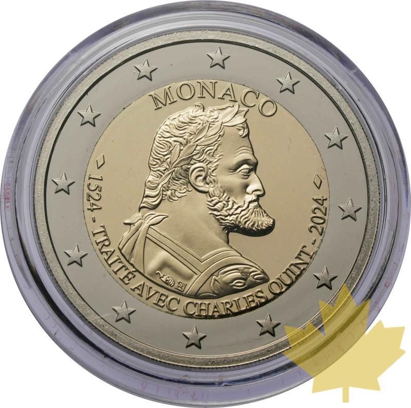 MONACO-2024-2 euro BE PROOF Traité avec Charle Quint 1954-2024 - 20240618101210_MONACO-2EURO2024-2.jpg