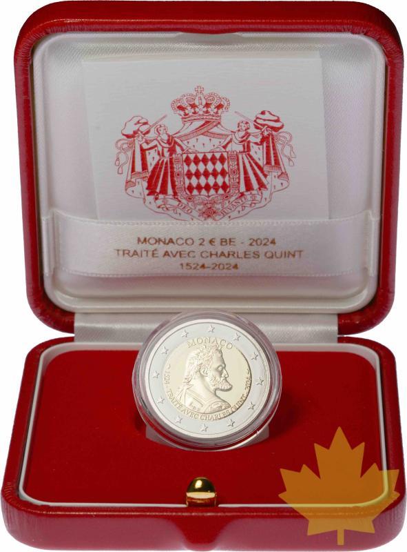 MONACO-2024-2 euro BE PROOF Traité avec Charle Quint 1954-2024 - 20240618101210_MONACO2EURO2024.jpg