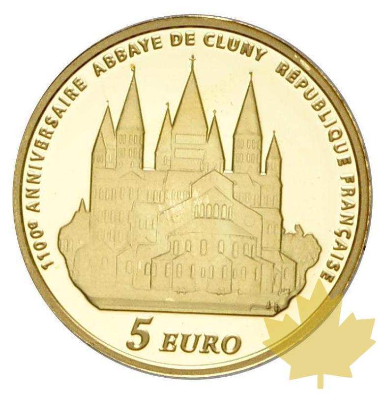 FRANCE-2010-5 EURO OR-ABBAYE DE CLUNY-PROOF-MONNAIE DE PARIS - 23-10-2013-110.JPG