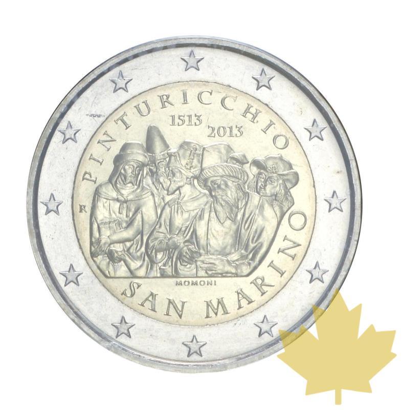 SAINT MARIN-2013- 2 EURO COMMEMORATIVE PINTURICCHIO - 30-09_2013-1.JPG